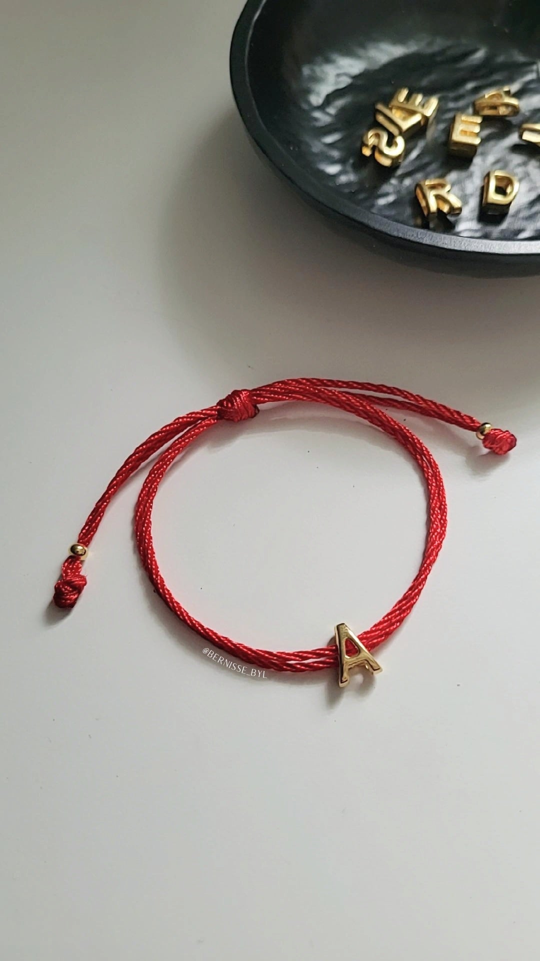 Initial bracelet