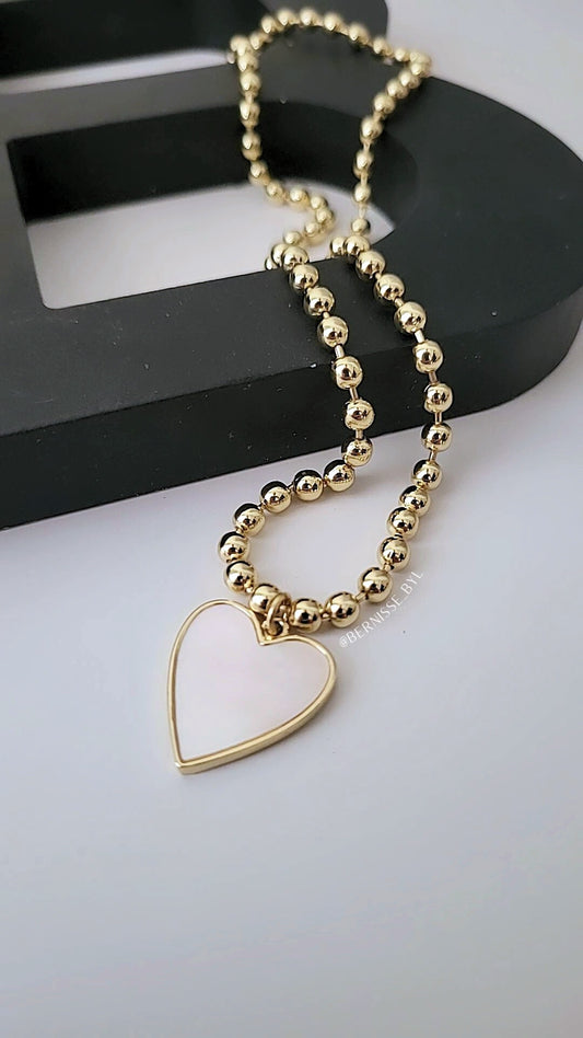 Nácar Heart necklace